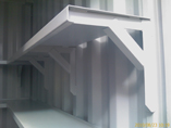 Reinforced Solid Steel Shelving